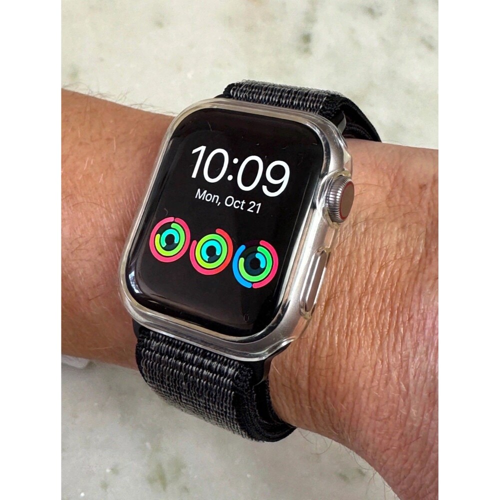 1pc Apple Watch Clear TPU Case Bumper Protective Cover JULK 38mm (Cover Only)